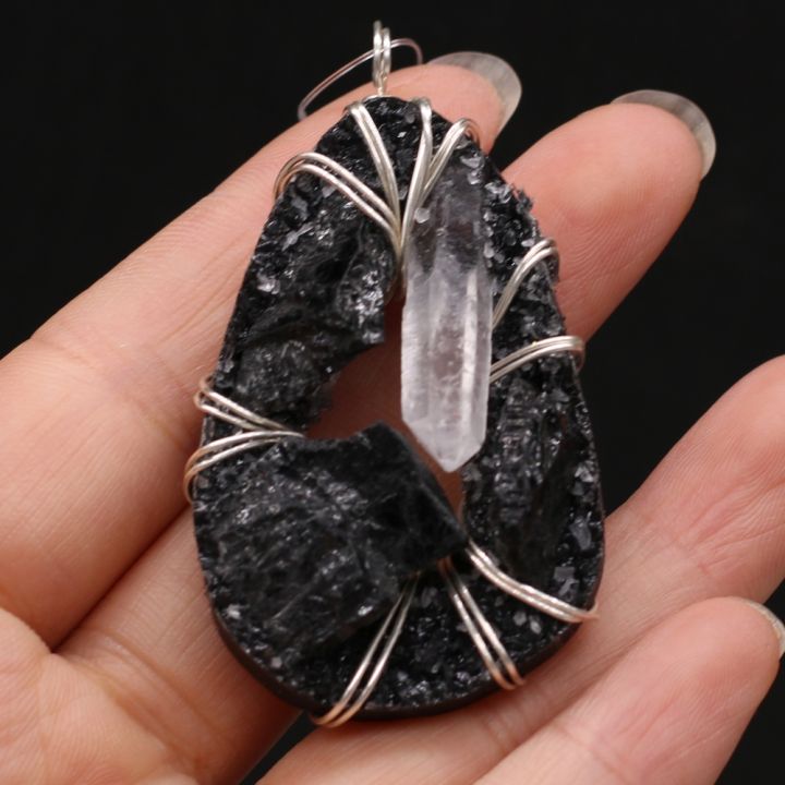 cw-1pcs-stone-druzy-drop-pendants-charms-for-necklace-jewelry-making-accessory-size-35x55mm