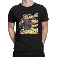 MenS Hey You Guys Goonies T Shirts Goonies Day Cotton Clothes Vintage Short Sleeve Crewneck Tees Summer T-Shirt