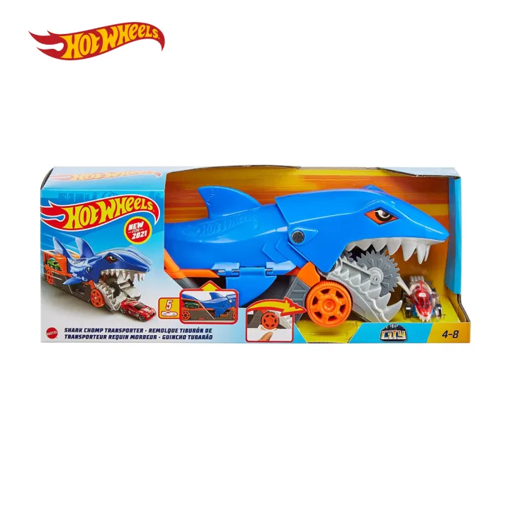 Hot Wheels City Shark Chomp Transporter 