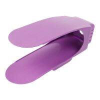 Modern Double Cleaning Storage Shoes Rack（purple）25*9.5cm