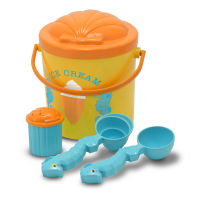 [เล่นน้ำเล่นทราย ] รุ่น 6433 ชุดเล่นทราย ทำไอติม สีไม่ซีด  Melissa &amp; Doug Sand Ice Cream Set  รีวิวดีใน USA ทำจากพลาสติกอย่างดีผ่านมาตรฐาน