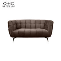 Chic Republic QUINCY/2 , โซฟา 2 ที่นั่ง - สี  น้ำตาลเข้ม