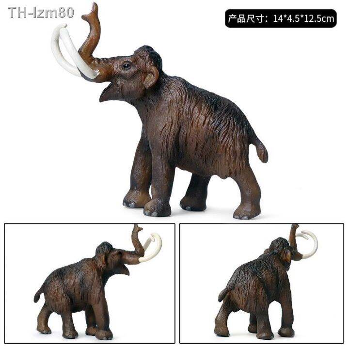 ของขวัญ-childrens-solid-simulation-model-of-wild-animal-toy-animals-prehistoric-mammoths-mammoth-cognitive-furnishing-articles-hands-to-do