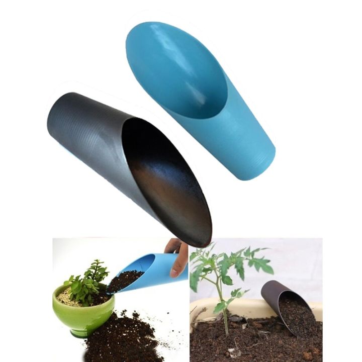 plastic-diy-gardening-cultivation-bucket-potted-bonsai-soil-shovel-plastic-cup-spade-garden-fleshy-plant-tool