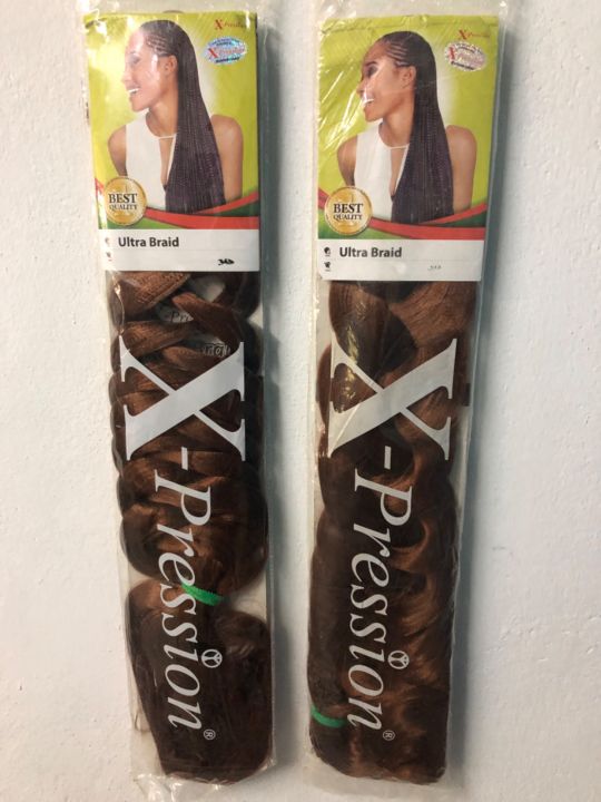 African Hair Braids X-pression (Dark brown No.33)