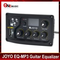 JOYO EQ-MP3 Acoustic Guitar MP3 Equalizer Music Volume Bass Middle Treble Presence 3 Band Captador New