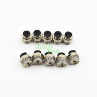 【cw】 10PcsHigh quality 8mm to 3/8 39; 39; Thread Male Straight Pneumatic Tube Push In Fittings Pipe !