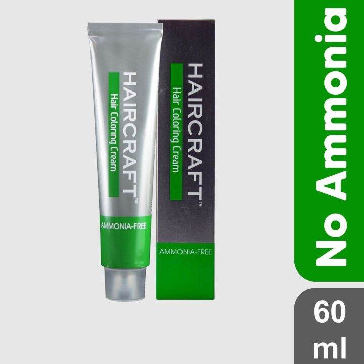 HAIRCRAFT Ammoniafree Hair Coloring Cream 60ML by HBC Lazada PH