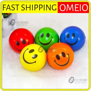 Smiley face stress ball best sale with orbeez