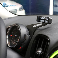 Airspeed Gray Union Jack cket for Mini Cooper F55 F56 F54 Accessories Auto Phone Holder Car Mobile Phone Tablet Mount Click