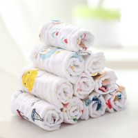 【CC】 Baby Saliva Burp 6 Layers Cotton Soft Face  Small Newborn Products