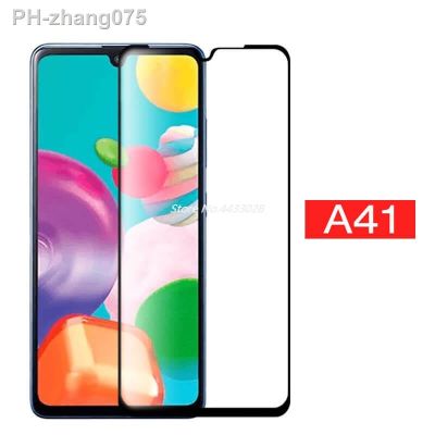 Full Cover Tempered Glass For Samsung Galaxy A41 A40 Screen Protector For Samsang A41 A40 A 41 Phone Protective Film Glass