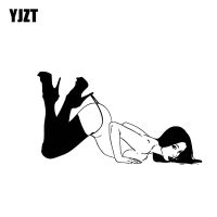 【CC】 YJZT 16x9CM Provocatively Car Sticker Fashion Black/Silver Vinyl Decal C20-0929