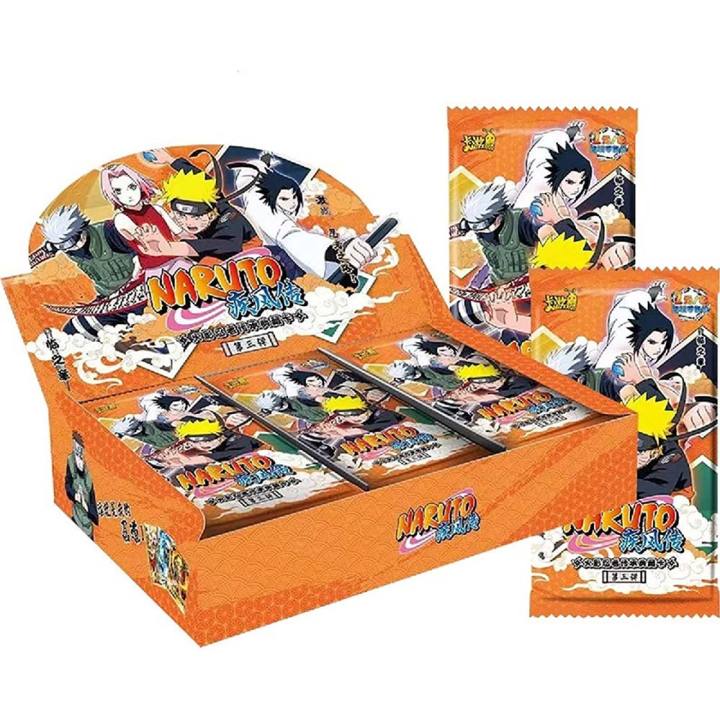 naruto-card-game-second-bullet-lingbing-chapter-whole-box-card-fighting-array-chapter-full-collection-book-card-book-kids-toy-gift