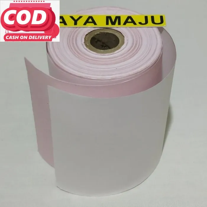 Kertas Struk Kasir Ncr 2 Ply 75 X 60 Mm Kertas Printer Dotmatrix