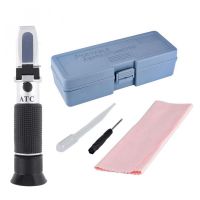 Handheld Refractometer Sugar Concentration Meter Densimeter 0-32% Brix Saccharimeter Sugar Tester Fruits