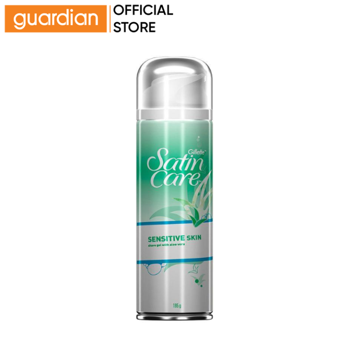 Gillette Venus Satin Care Sensitive Shave Gel 195g Lazada