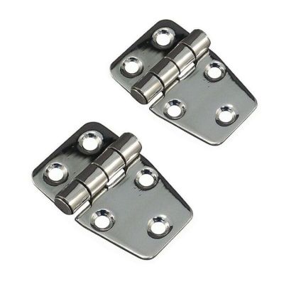 ISURE MARINE Stainless Steel  Short Sided Strap Hinges 2Pcs Accessories