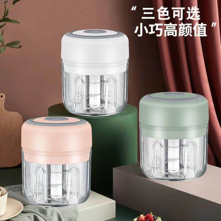 cw-250ml-electric-garlic-usb-charging-functional-ginger-crusher-robust-durable-pepper-and-vegetable