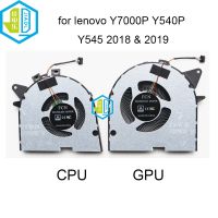 พัดลมระบายความร้อนคอมพิวเตอร์ CPU ที่ทำความเย็น GPU สำหรับ LENOVO Legion 81LE Y530P Y540P Y545พัดลมการ์ดจอ DC28000DMS1 DFS200105200T