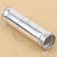 Silver Alloy Aluminum Hose Adapter Joiner Pipe Connector Silicone 22mm 7/8 inch