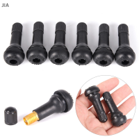 JIA 5ชิ้น/เซ็ต Black TR413 tubeless Car WHEEL วาล์วยางก้านพร้อมยาง caps