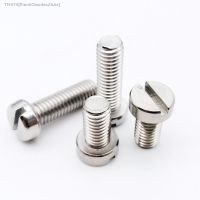 ♂✿ 10/50pcs M1.6 M2 M2.5 M3 M4 M5 M6 A2-70 stainless steel 304 DIN84 GB65 Slotted Cap Head Slot Column Round Cheese Head Screw Bolt