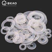 ◆✲♈ White Nylon Washer Plated Flat Spacer Seals Washer Plastic Gasket Ring M3/M3.5/M4/M5/M5.8/M6/M8/M10/M12/M14/M16-M20