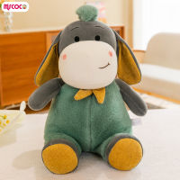 MSCOCO ลาจำลองของเล่นตุ๊กตายัดไส้แบบนิ่มสุดน่ารัก Plushies ตุ๊กตาผ้ากำมะหยี่หมอนอิงหมอนสำหรับวันเกิดสำหรับเด็กของขวัญวันเด็ก