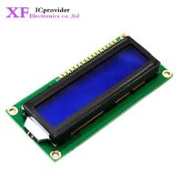 10pcs / lot LCD1602 1602 โมดูลหน้าจอสีน้ําเงิน 16x2 Character LCD Display Module HD44780 Controller blue blacklight