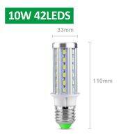 【Be worth】 kallidora โคมไฟอลูมิเนียมสำหรับหลอดไฟทรงข้าวโพดขนาดใหญ่10W-50W E27 LED 5730 SMD 110V 220V ของตกแต่งบ้าน