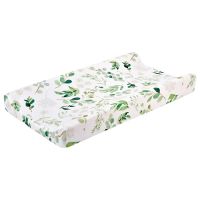 Baby Changing Pad Cover Floral Print Fitted Crib Sheet Infant or Toddler Bed Nursery Unisex Diaper Change Table Sheet