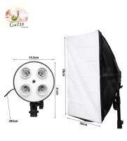 กล่องใส่ Softbox 50 * 70 cm + 4 in 1 E27 ที่วางหัวโคมไฟ Softbox 50*70 cm + 4 in 1 E27 Socket Lamp Head Holder