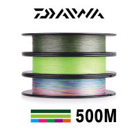 DAIWA J-BRAIDED สายการประมงสายตกปลาแบบถัก Nsbk53eemmt 500เมตรสายเบ็ดตกปลามัลติฟิลาเม้นท์ที่แข็งแรงมากปลาคาร์พ30LB-80LB