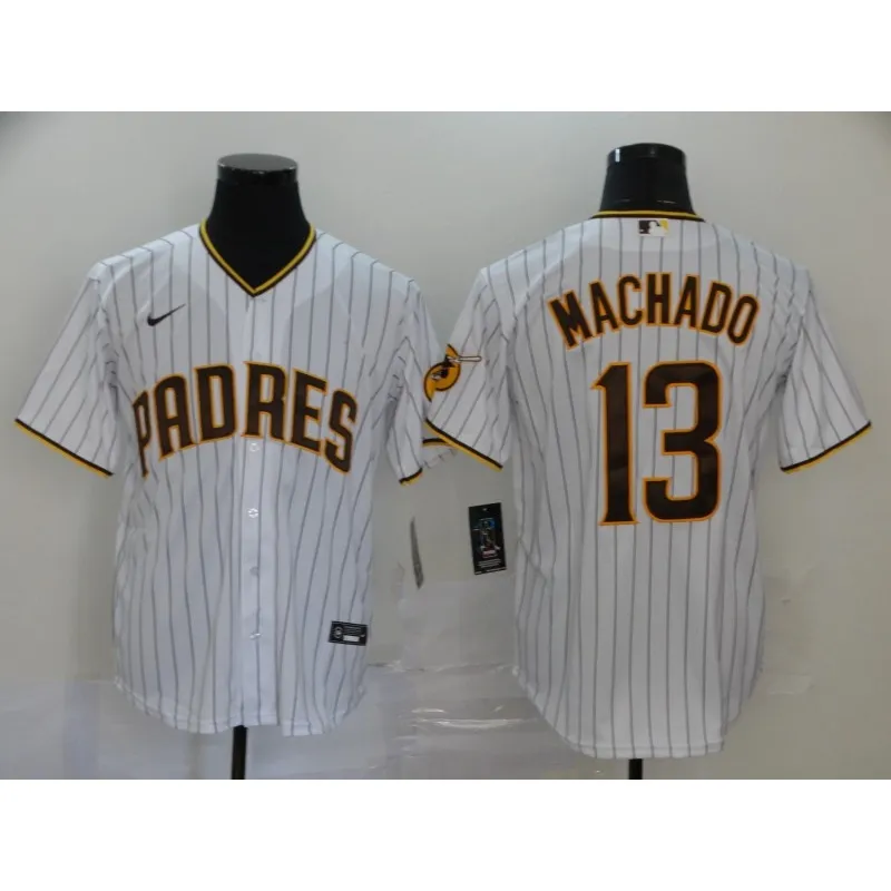 San Diego Padres Manny Machado 13 2021 Mlb White Womens Jersey in