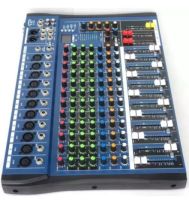 Mixer 12Ch สเตอริโอ มิกเซอร์ 12 ช่อง Mono BLUETOOTH USB MP3 เอ็ฟเฟ็คแท้ รุ่น MX-1206U