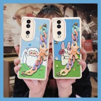 soft shell Skin-friendly feel Phone Case For Huawei Honor70 Solid color protective case Simplicity Cartoon high-grade