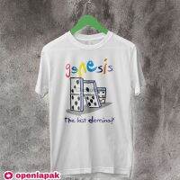 Genesis Band The Last Domino Tour T เสื้อ Genesis Band เสื้อ Genesis เสื้อ Vintage เสื้อ Music Legend Shirt