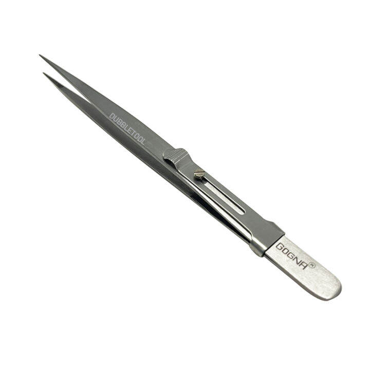 ปากคีบมีตัวล็อค-แหนบมีตัวล็อค-ปากคีบ-แหนบ-ขนาดความยาว-16-cm-tweezers