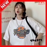 qkq971 เสื้อยืดเสื้อผู้หญิงสำหรับผู้หญิง2021สไตล์เกาหลีใหม่เสื้อเชิ้ตแบบปล่อยชายเสื้อผ้า