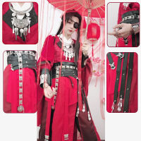 Anime Tian Guan Ci Fu Cosplay Hua Cheng Costume Heaven s Bless HuaCheng Red Costume For Men And Women Chinese Anime Cos