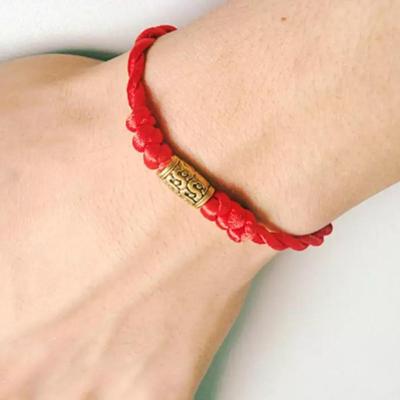 Red Chain Bracelet Braided Hand Rope Chinese New Year Gifts Bracelet Lucky Rope H7Z9