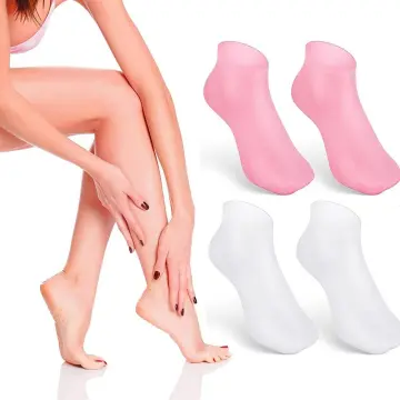 1Pair Moisturizing Socks, Silicone Socks Aloe Socks Gel Socks For Foot Skin  Crack Prevention Dead Skin Removal Foot Care Tools