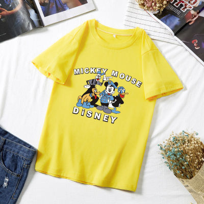 BK-182 MICKEY เสื้อยืดแขนสั้นพร้อมส่ง 8สี ลายการ์ตูน ขายดีตามเทรนต์ ลายน่ารัก สีสันสดใส่น่ารัก ใส่ได้ทั้งหญิงและชาย (S-XXL) ***ปลีก-ส่ง***