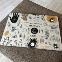 เคส M1 Macbook Air ลายสัตว์สีดำ2ตัว2020แล็ปท็อป Pro 14 2021 2023เคสสำหรับ Macbook Pro 13นิ้วเคส M2กรอบ2022 A2681 A2337