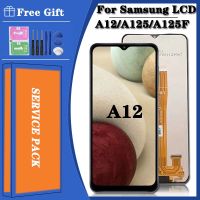 Original For Samsung Galaxy A12 LCD SM-A12F SM-A12F/DSN LCD Display Touch Screen Digitizer Assembly Replace For Samsung A125 lcd Projector Screens