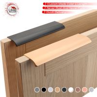 UKE furniture drawer handles hidden cabinet handles Kitchen Drawer Handles Knobs Door Hardware Locks