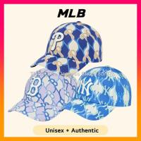 ☽❀ MLB Argyle Monogram Structured Ball Cap