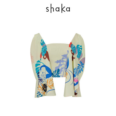 AW21 Shaka Lady in Garden Blouse เสื้อแขนกุด BL-A210909