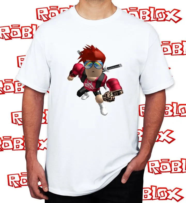 Men's T-shirt Roblox Hero Print Merchandise - Idolstore